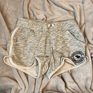 gray sleep shorts